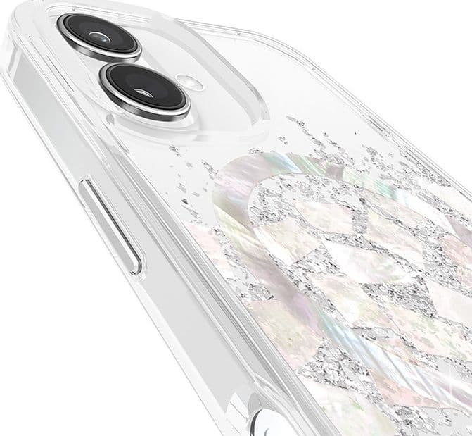 Case-Mate Karat MagSafe - Case for iPhone 16 with Pearl Inlay (A Touch of Pearl) - 8