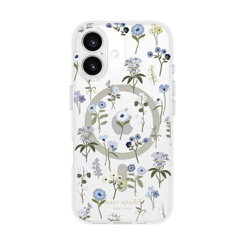 Kate Spade New York Protective MagSafe - Case for iPhone 16 (Precious Bloom) - 12