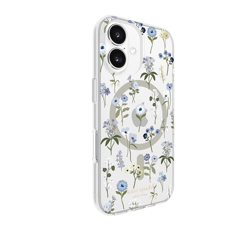Kate Spade New York Protective MagSafe - Case for iPhone 16 (Precious Bloom) - 13