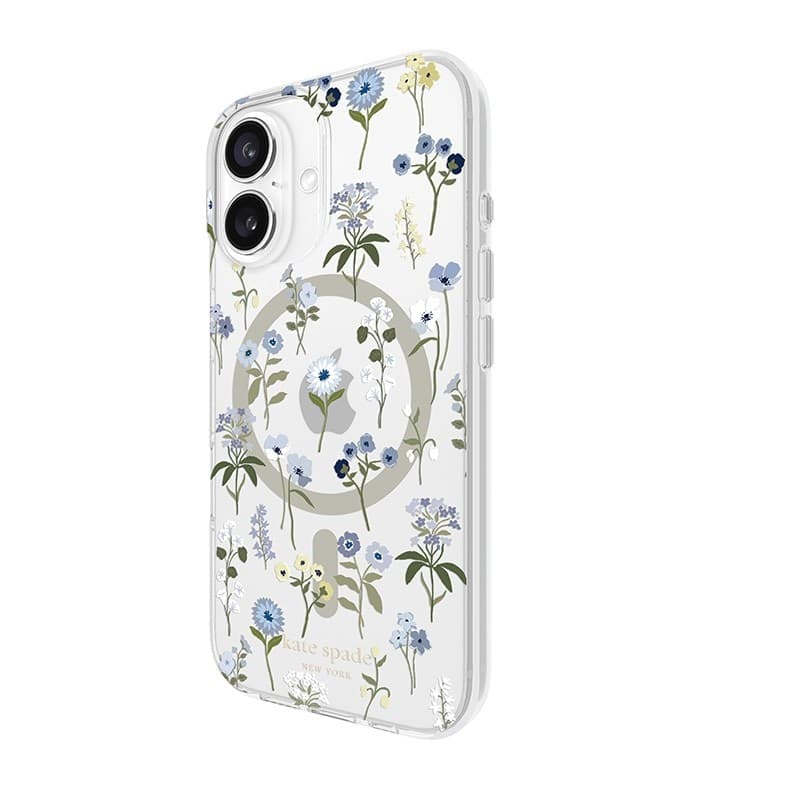 Kate Spade New York Protective MagSafe - Case for iPhone 16 (Precious Bloom) - 14