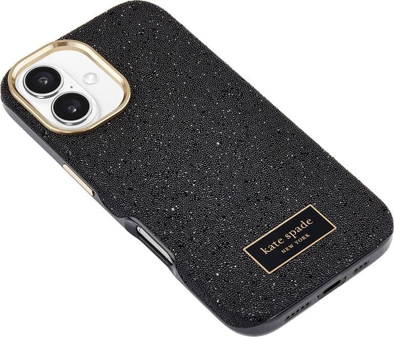Kate Spade New York Crystal Pave MagSafe - Case for iPhone 16 (Nightfall) - 15