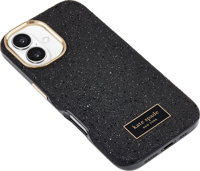 Kate Spade New York Crystal Pave MagSafe - Case for iPhone 16 (Nightfall) - 5