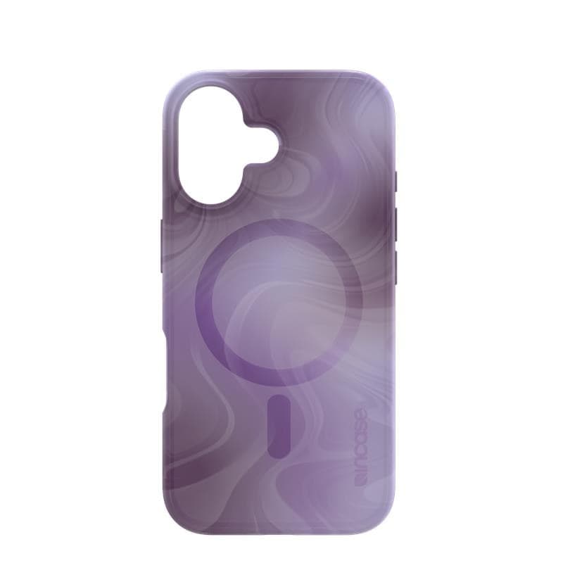 Incase Halo Case MagSafe - Case iPhone 16 (Oil Slick Lilac) - 5