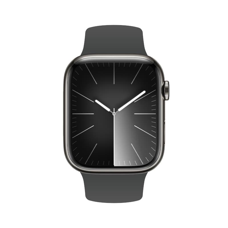 Crong Liquid - Cinturino per Apple Watch 44/45/46/49 mm (Grafite) - 2