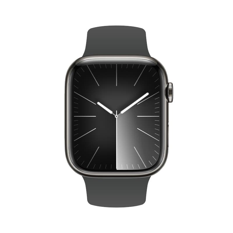 Crong Liquid - Cinturino per Apple Watch 44/45/46/49 mm (Grafite) - 11
