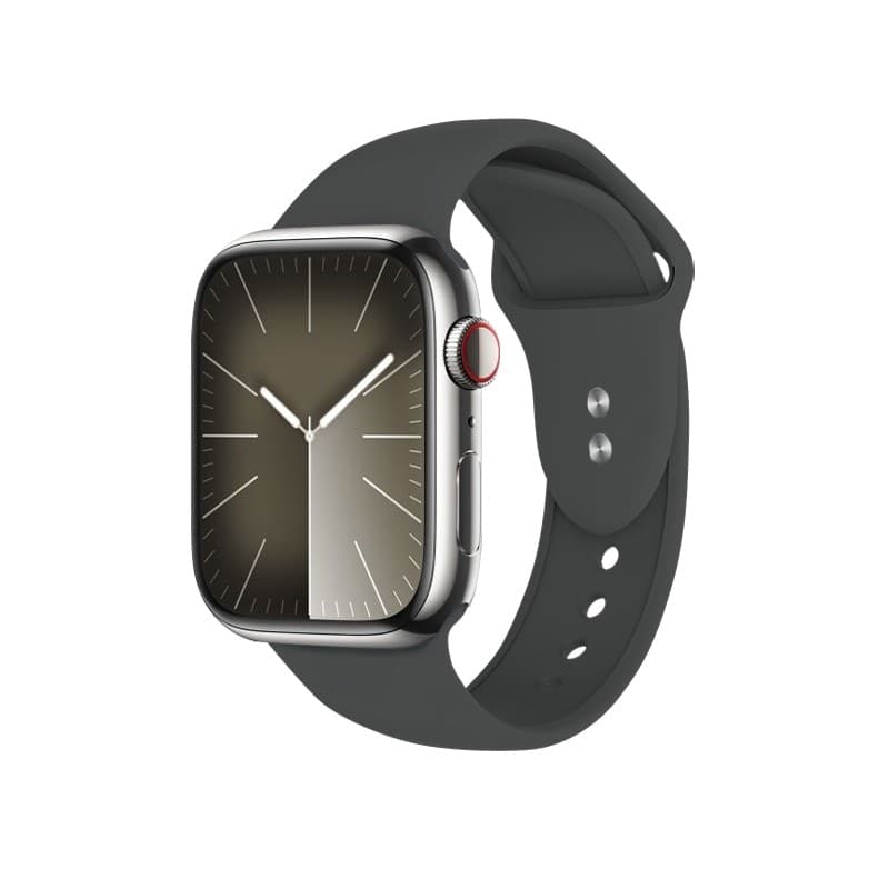 Crong Liquid - Cinturino per Apple Watch 44/45/46/49 mm (Grafite) - 16