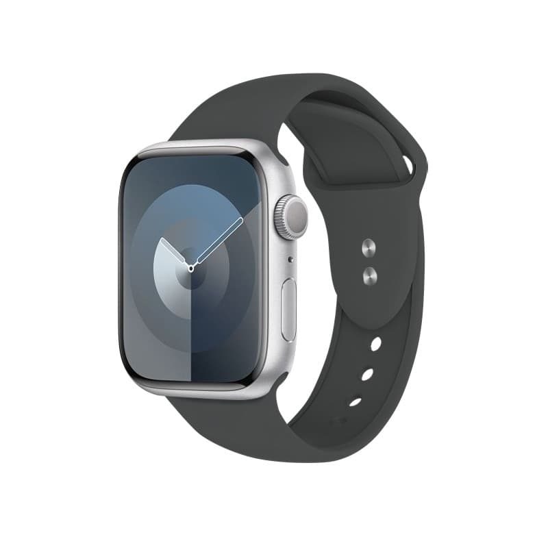 Crong Liquid - Cinturino per Apple Watch 44/45/46/49 mm (Grafite) - 6