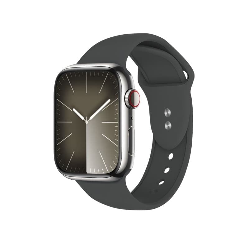 Crong Liquid - Cinturino per Apple Watch 44/45/46/49 mm (Grafite) - 7