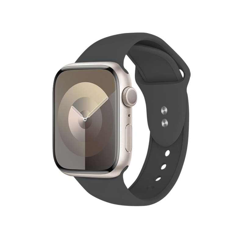 Crong Liquid - Cinturino per Apple Watch 44/45/46/49 mm (Grafite) - 8