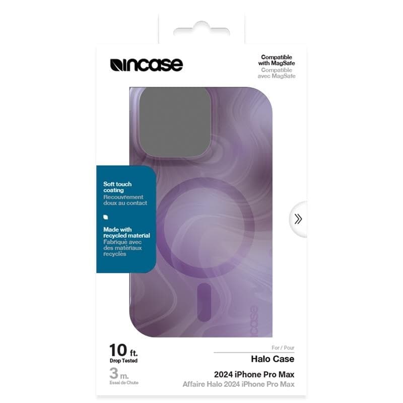 Incase Halo Case MagSafe - Case iPhone 16 Pro Max (Oil Slick Lilac) - 14