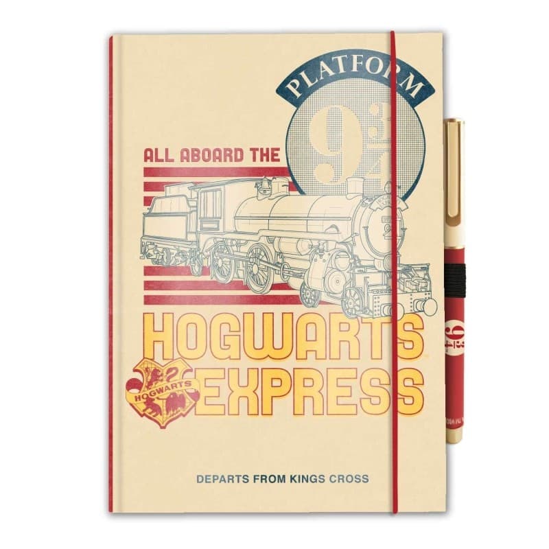 Harry Potter - Quaderno / Quaderno A5 con penna Piattaforma 9 3/4 - 8
