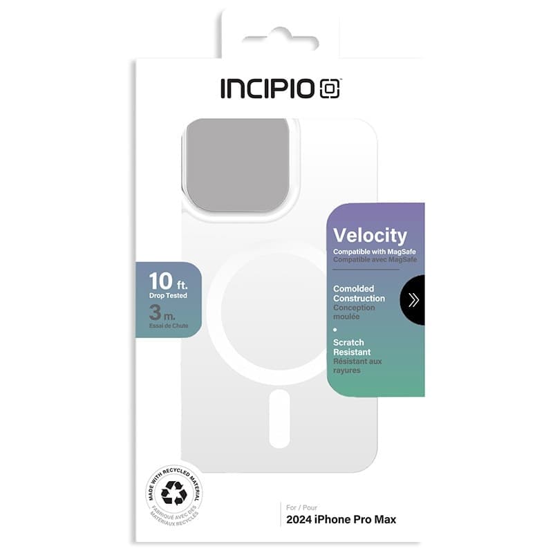 Incipio Velocity MagSafe - Case iPhone 16 Pro Max (Clear) - 11