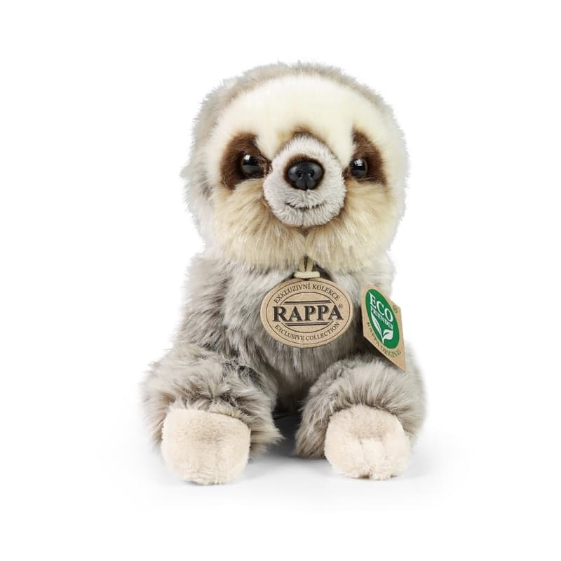 Rappa - Plush realistic toy Sloth sitting 18 cm Eco-Friendly - 2
