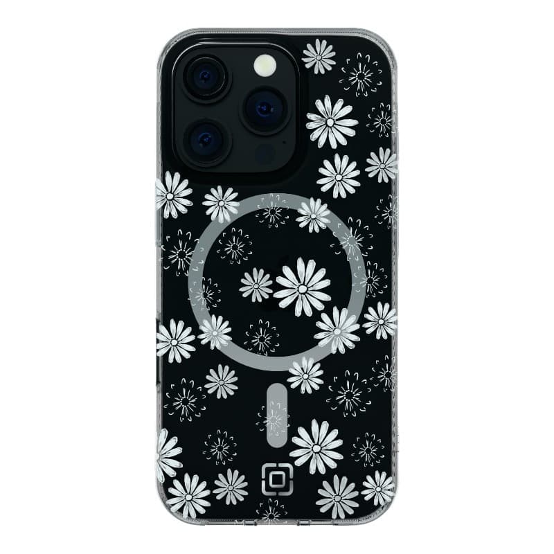 Incipio Forme MagSafe - Case iPhone 16 Pro (Ditzy Floral Silver) - 2