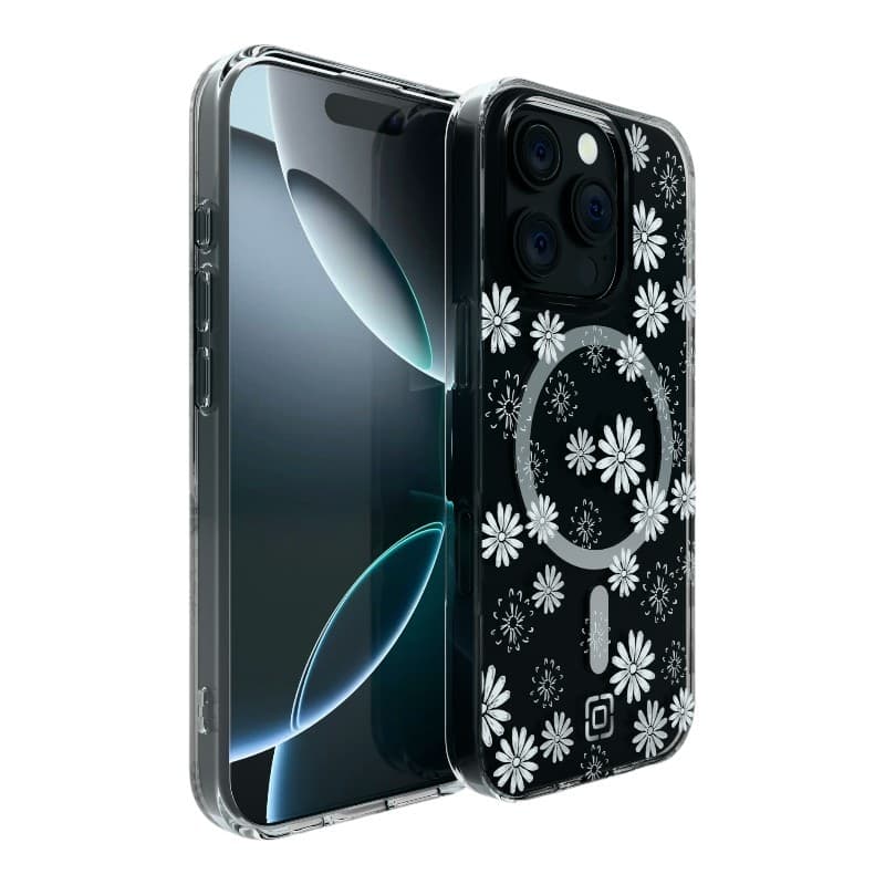 Incipio Forme MagSafe - Case iPhone 16 Pro (Ditzy Floral Silver) - 7