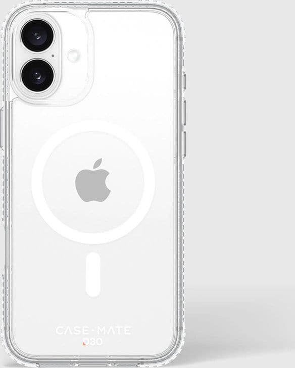 Case-Mate Tough D3O MagSafe - Case for iPhone 16 Plus (Clear) - 19