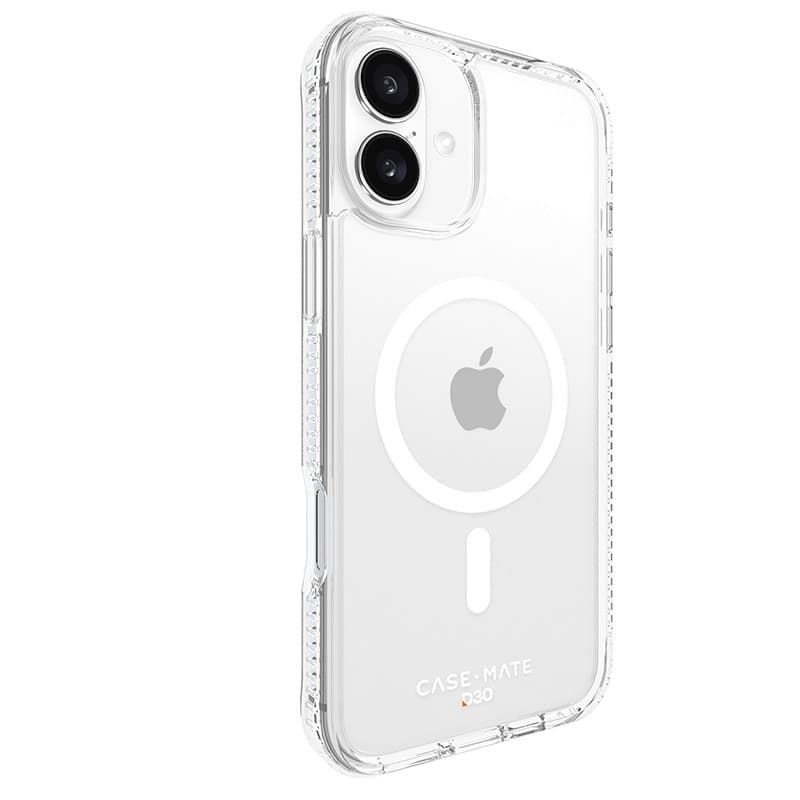 Case-Mate Tough D3O MagSafe - Case for iPhone 16 Plus (Clear) - 3