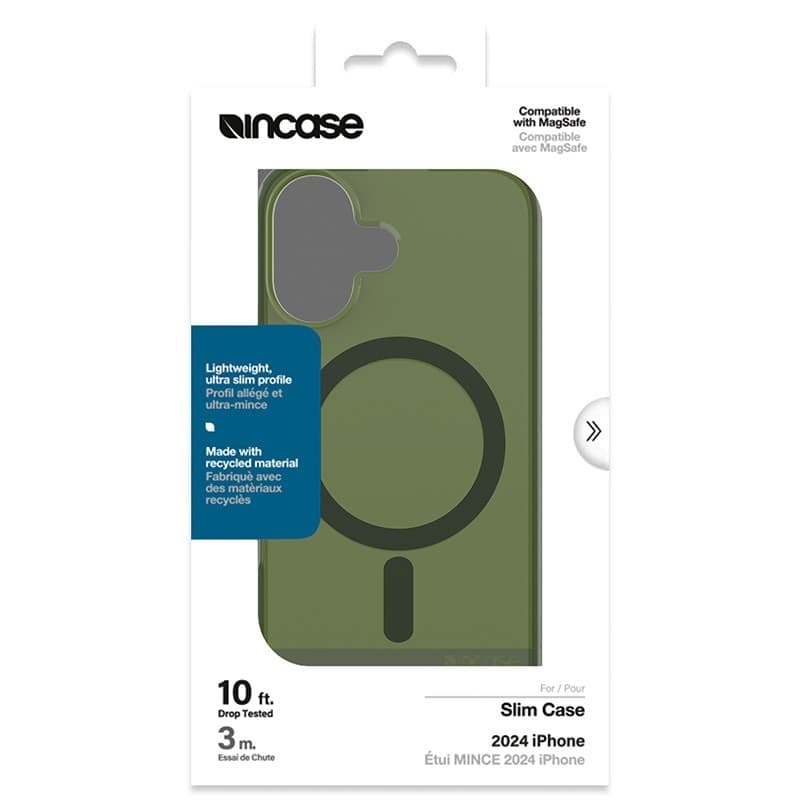 Incase Slim Case MagSafe - Case iPhone 16 (Highland Green) - 14