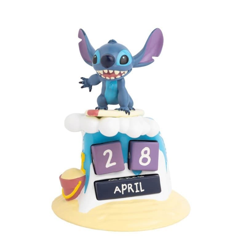 Disney Stitch - Calendario perpetuo 3D della collezione Surfer - 7