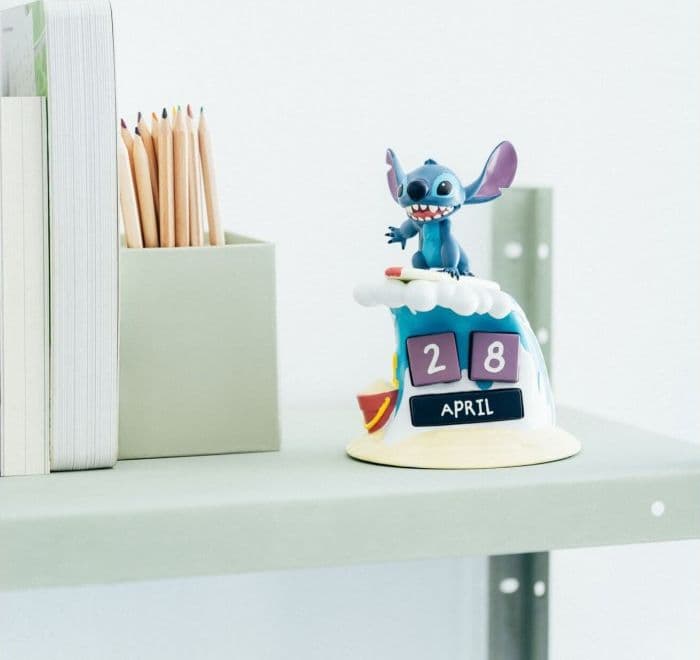 Disney Stitch - Calendario perpetuo 3D della collezione Surfer - 9
