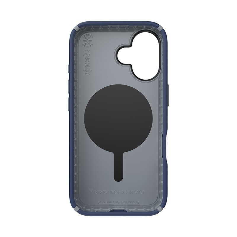 Speck Presidio2 Pro ClickLock e MagSafe - Custodia per iPhone 16 (blu costiero / grigio polvere / bianco) - 20