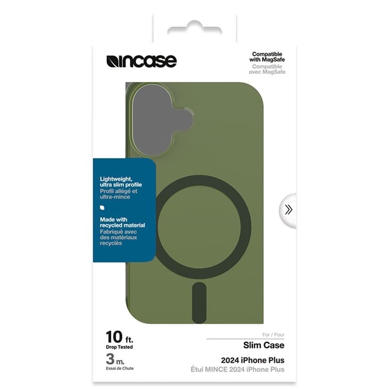 Incase Slim Case MagSafe - Case iPhone 16 Plus (Highland Green) - 14