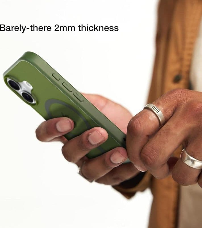 Incase Slim Case MagSafe - Case iPhone 16 Plus (Highland Green) - 15