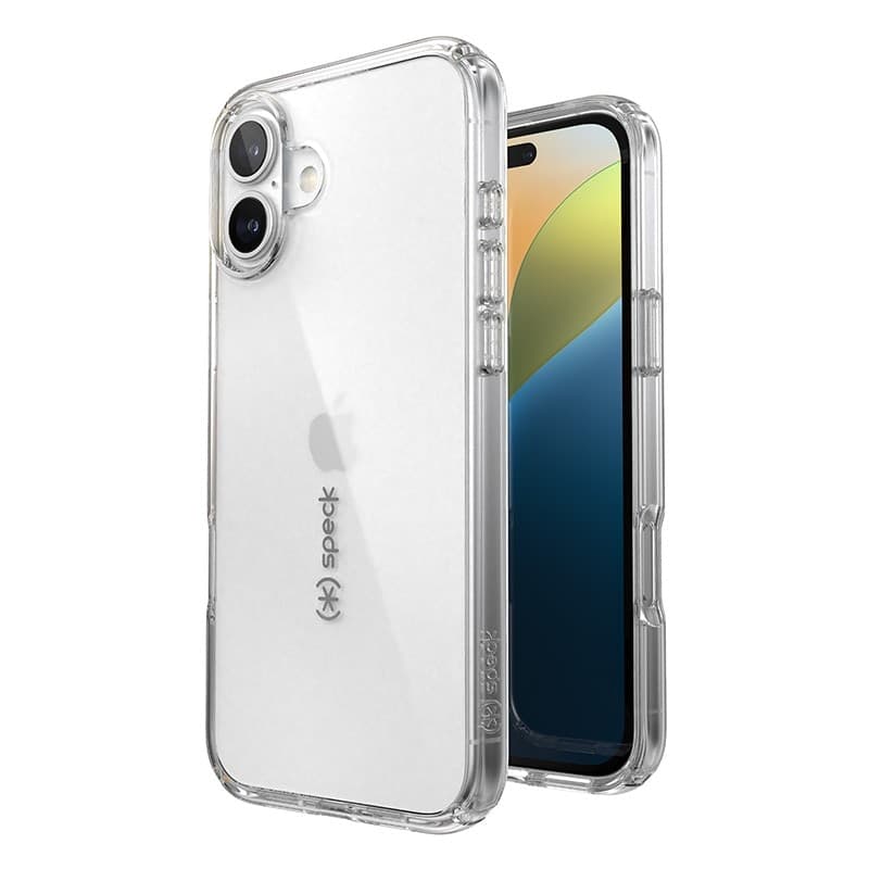 Speck Gemshell - Custodia per iPhone 16 Plus (trasparente) - 11