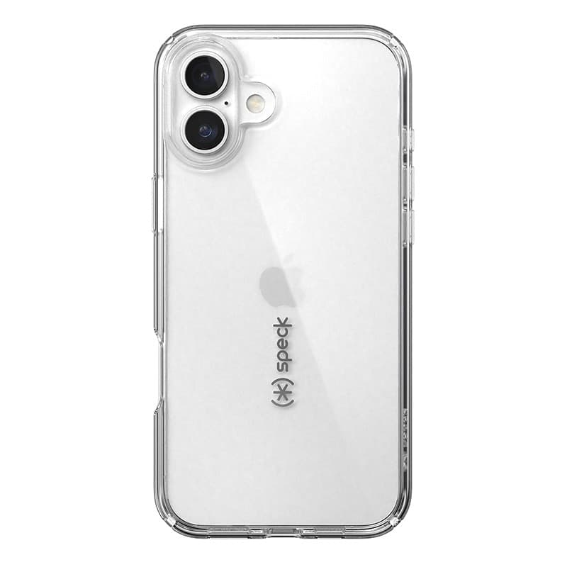 Speck Gemshell - Custodia per iPhone 16 Plus (trasparente) - 19