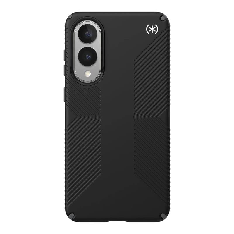 Speck Presidio2 Grip Magnet - Custodia MagSafe per Samsung Galaxy S25 Edge (Nero/Grigio Ardesia/Bianco) - 8