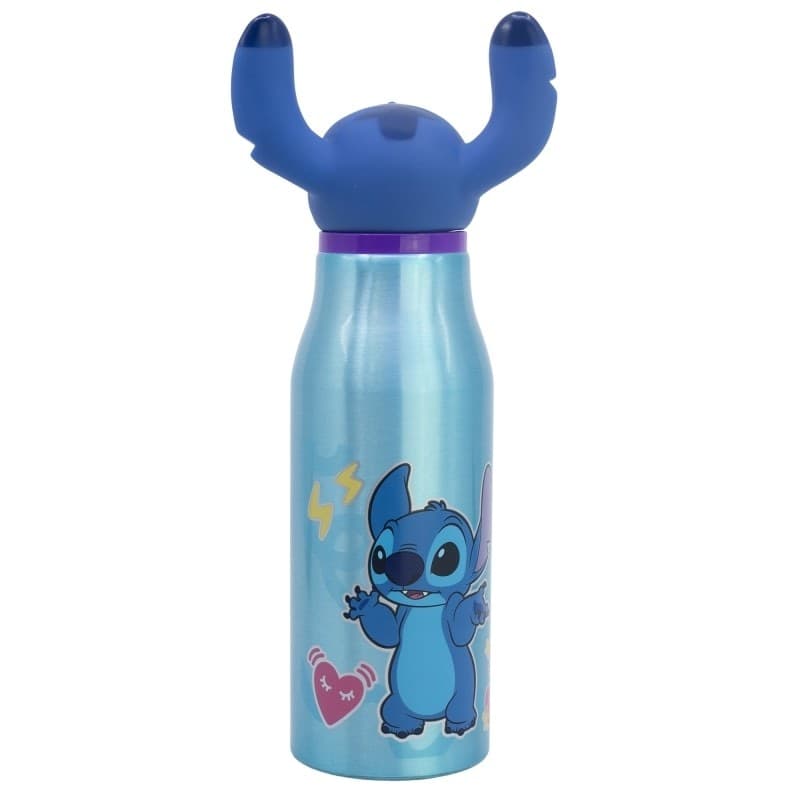 Disney Stitch - Borraccia in alluminio con tappo 3D 690 ml - 5