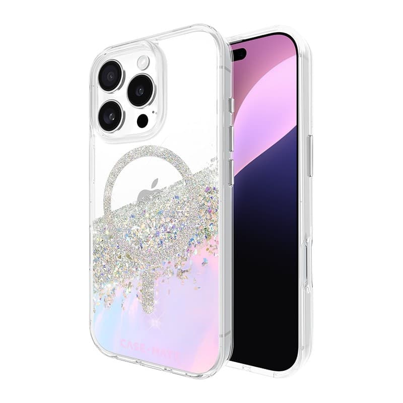 Case-Mate Karat MagSafe - Case for iPhone 16 Pro (Holographic Soap Bubble) - 11