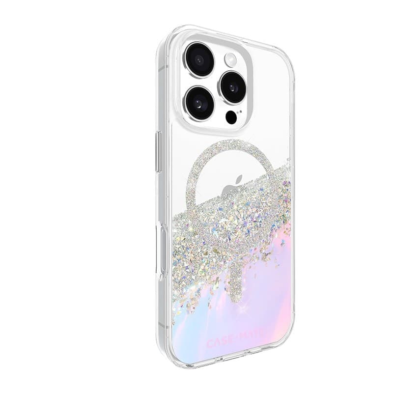 Case-Mate Karat MagSafe - Case for iPhone 16 Pro (Holographic Soap Bubble) - 13