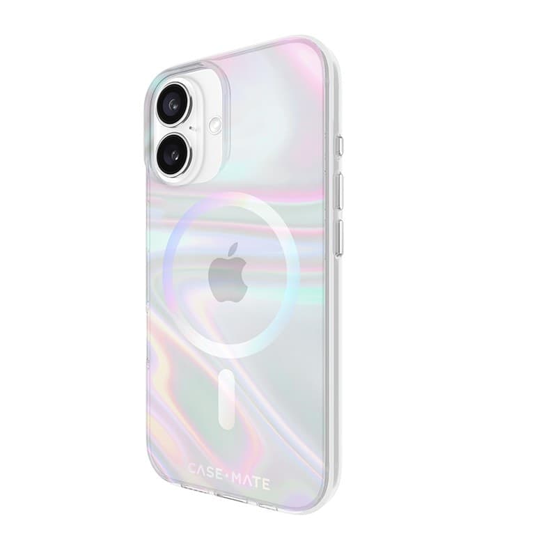 Case-Mate Soap Bubble MagSafe - Case for iPhone 16 (Iridescent) - 14