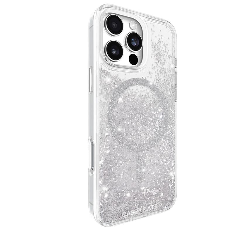 Case-Mate Waterfall MagSafe - Case for iPhone 16 Pro Max (Silver) - 3