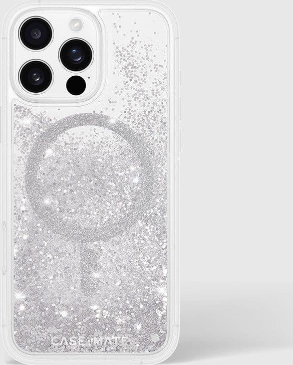 Case-Mate Waterfall MagSafe - Case for iPhone 16 Pro Max (Silver) - 10