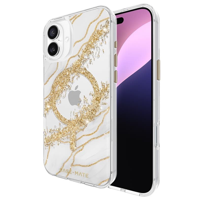 Case-Mate Karat MagSafe - Case for iPhone 16 Plus (Granite) - 11