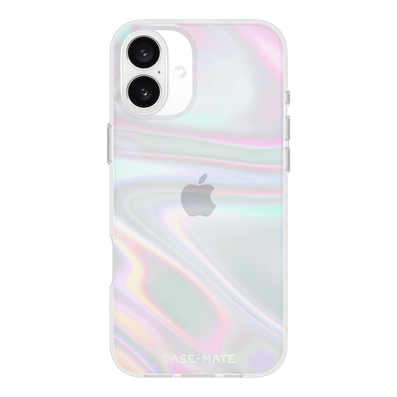 Case-Mate Soap Bubble - Case for iPhone 16 Plus (Iridescent) - 2