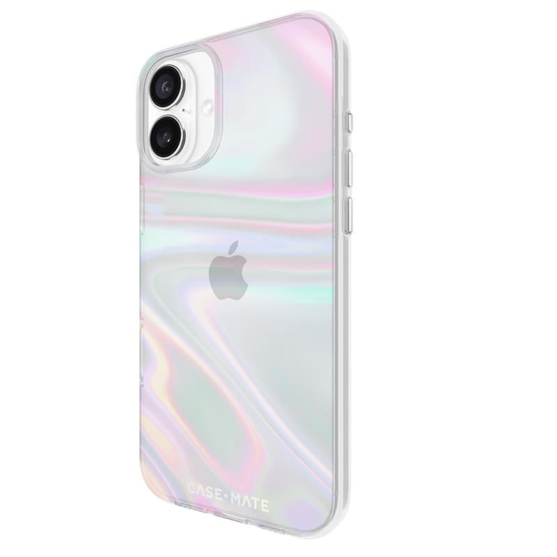 Case-Mate Soap Bubble - Case for iPhone 16 Plus (Iridescent) - 12