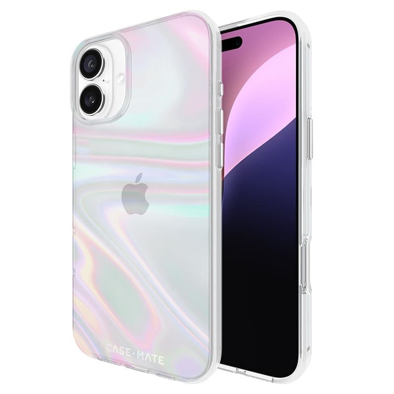 Case-Mate Soap Bubble - Case for iPhone 16 Plus (Iridescent) - 9