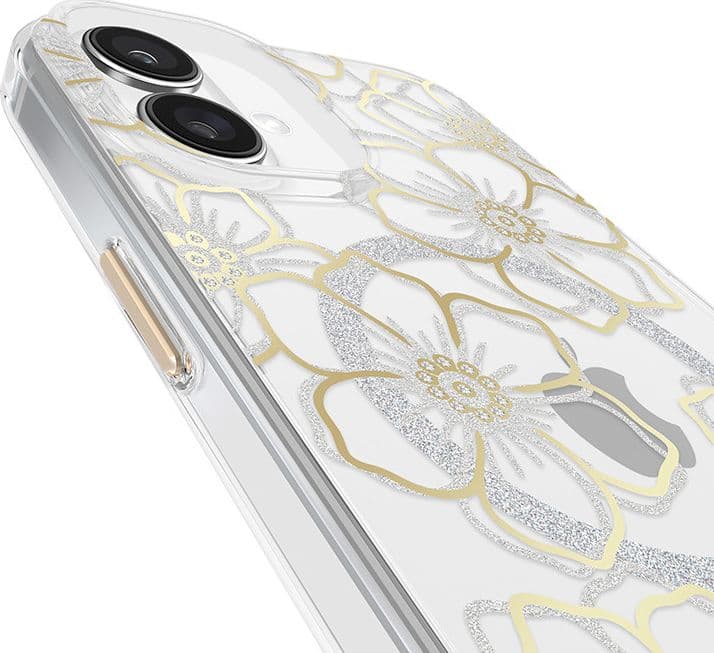 Case-Mate Floral Gems MagSafe - Case for iPhone 16 Plus (Gold) - 8