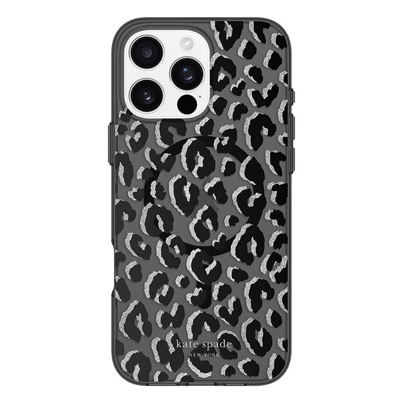 Kate Spade New York Protective MagSafe - Case for iPhone 16 Pro Max (City Leopard) - 12