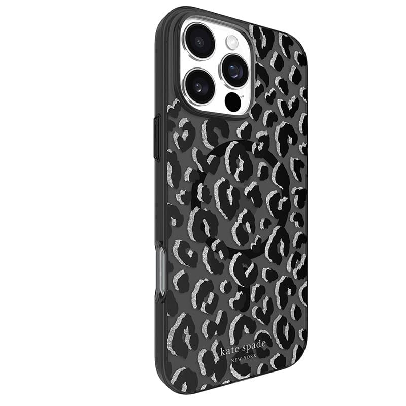 Kate Spade New York Protective MagSafe - Case for iPhone 16 Pro Max (City Leopard) - 13