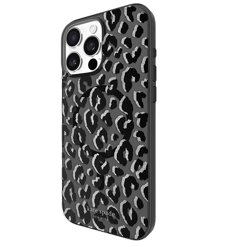 Kate Spade New York Protective MagSafe - Case for iPhone 16 Pro Max (City Leopard) - 14