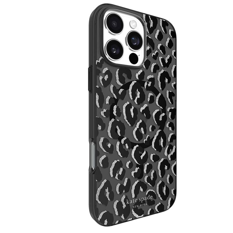 Kate Spade New York Protective MagSafe - Case for iPhone 16 Pro Max (City Leopard) - 3