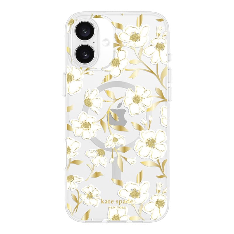 Kate Spade New York Protective Gems MagSafe - Case for iPhone 16 Plus (Sunshine Floral) - 2