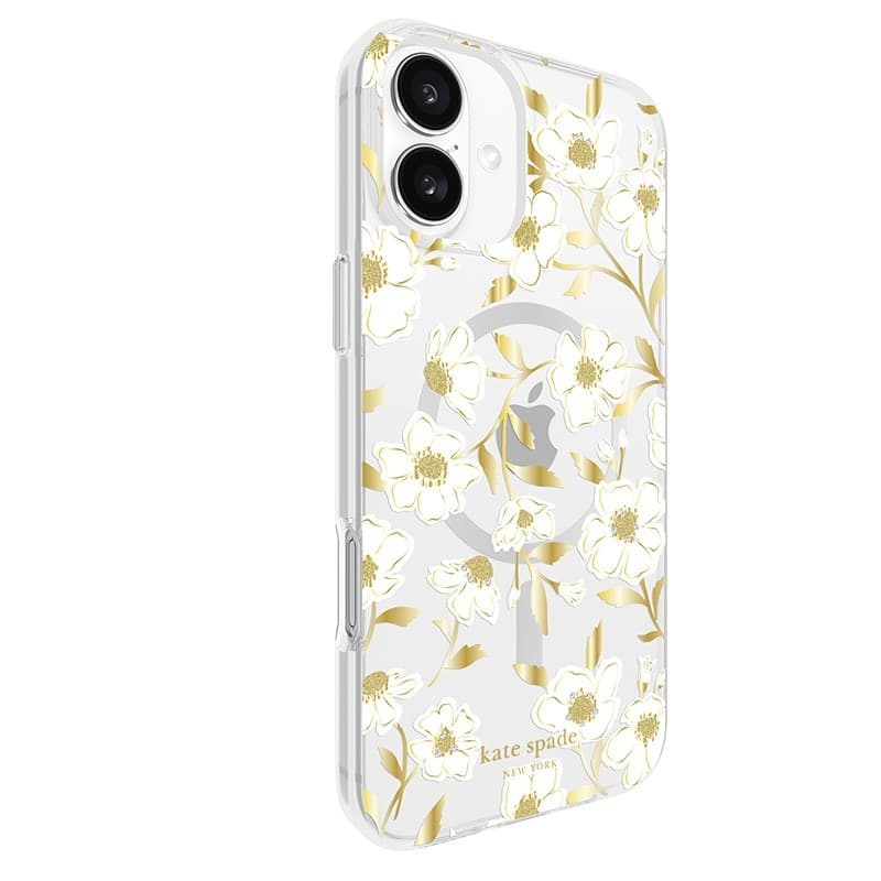 Kate Spade New York Protective Gems MagSafe - Case for iPhone 16 Plus (Sunshine Floral) - 13