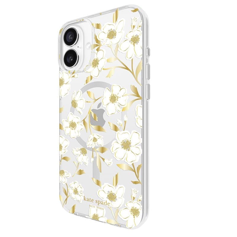 Kate Spade New York Protective Gems MagSafe - Case for iPhone 16 Plus (Sunshine Floral) - 14
