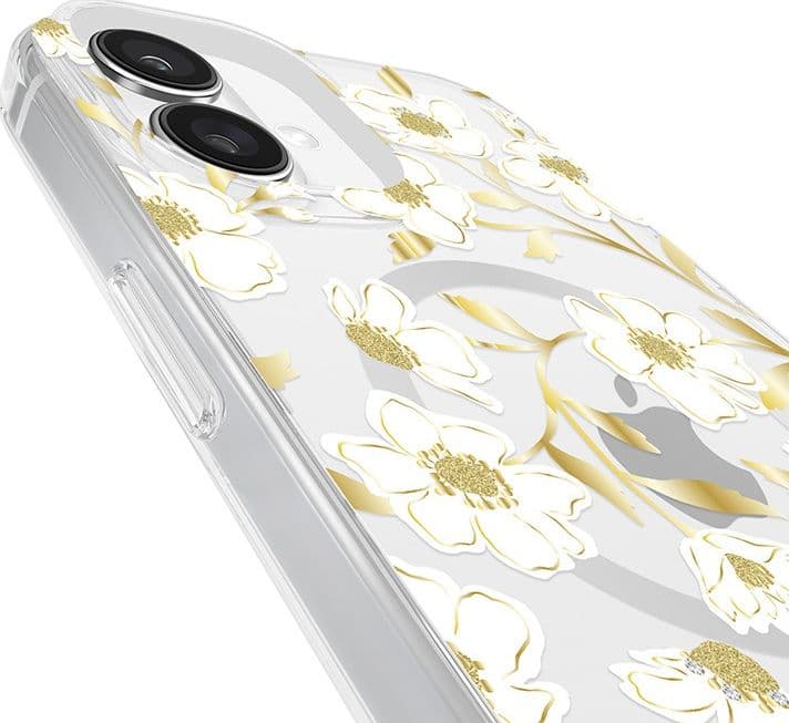 Kate Spade New York Protective Gems MagSafe - Case for iPhone 16 Plus (Sunshine Floral) - 18