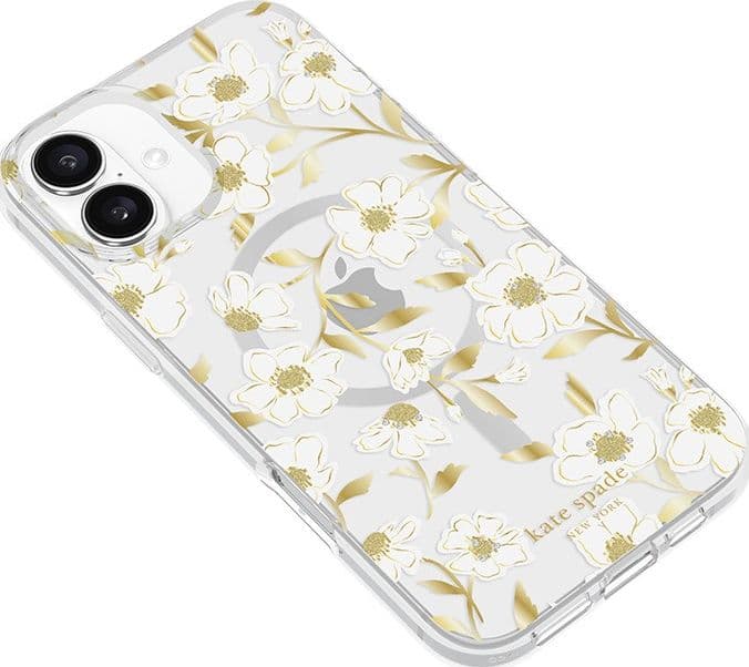 Kate Spade New York Protective Gems MagSafe - Case for iPhone 16 Plus (Sunshine Floral) - 19